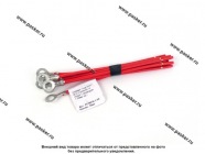 Клемма под болт М6 АВТОЭЛЕКТРОНИКА луженая с проводом 1,50мм кв [упаковка 10 шт.]|Код 54343