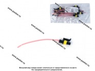 Колодка соединительная 1 контактная 1,5мм гнездо АВТОЭЛЕКТРОНИКА герметичная с проводом 0,50мм кв [упаковка 10 шт.]|Код 54366