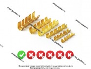 Скоба соединительная для скрепления проводов ссуммарным сечением 14,0-19,0 кв мм  SLON [упаковка 100 шт.]|Код 55149