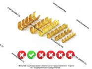 Скоба соединительная для скрепления проводов суммарным сечением 9,0-14,0 кв мм  SLON [упаковка 100 шт.]|Код 55156