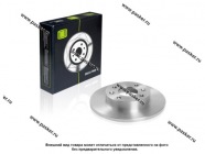 Диск тормозной Renault Logan 04- передний TRIALLI без ABS DF 095101 [упаковка 2 шт.]|Код 55207