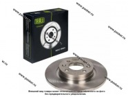 Диск тормозной Renault Logan 04- передний TRIALLI с ABS DF 095102 [упаковка 2 шт.]|Код 55209