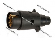 Разъем прицепа вилка пластмасса 7контактов Artway KTC004F|Код 55272