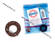 Сальник штока КПП 2108 2,2-16х30х7 VITOCOM фторкаучук FPM|Код 55607