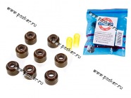 Колпачки маслосъемные Волга дв 402,ГАЗ-53,3307,УАЗ VITOCOM фторкаучук FPM|Код 55626