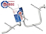 Глушитель Daewoo Matiz ФОБОС закатной 56258|Код 56258