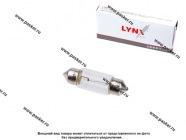 Лампа 12V5W T11X35 SV8.5 LYNXauto L13505 [упаковка 10 шт.]|Код 5629