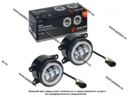 Фара светодиодная круглая 32W 12/24V AIRLINE регулируемая световая граница 2шт ALED080 PRO|Код 56811