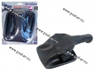 Ручка КПП 2170 Priora Сфера кожзам+чехол АвтоБра черная|Код 57182