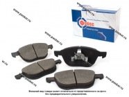 Колодки тормозные Ford Focus 2 передние ФОБОС F1633L|Код 57566