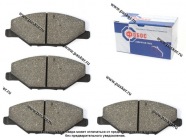 Колодки тормозные Skoda Fabia Rapid VW Ameo Polo Derby Vento передние ФОБОС F1431L|Код 57577
