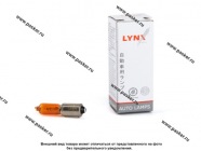 Лампа галоген 12V H21W 21W BAY9S AMBER LYNXauto L14821Y|Код 5778