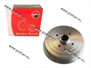 Барабан задний тормозной Daewoo Lanos Nexia FENOX с ABS и ступицей TO216120O3|Код 57790