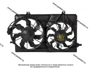 Мотор вентилятора 2170-72 Priora LUZAR с кожухом А/С тип Halla LFK 01270 в сборе|Код 57963