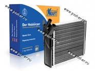 Радиатор печки 2123 Chevrolet Niva KRAFT алюминиевый 104018|Код 57998