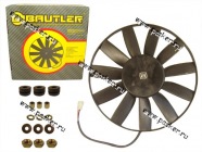 Мотор вентилятора Волга,Газель дв 405,406,409 BAUTLER с крыльчаткой BTL-3110FC|Код 58010