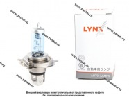 Лампа галоген 12V H4 60/55W P43T-38 SUPER WHITE LYNXauto L10460B|Код 5812