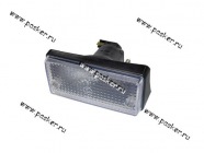 Подфарник 21011 левый белый пластмасса|Код 5815