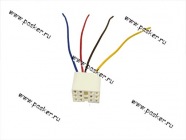 Колодка соединительная выключения кнопки 2108-2115 с 4-мя проводами АВТОЭЛЕКТРОНИКА|Код 58255