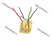 Колодка соединительная реле 1118 Калина 2110-2112 2170 Priora блока Авар с 5-ю проводами АВТОЭЛЕКТРО|Код 58260