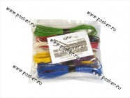 Провод монтажный ПГВА Ф1,0мм 3 метра 7 цветов Радуга AVKOPRO|Код 58263