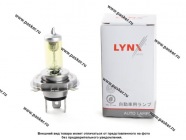 Лампа галоген 12V H4 60/55W P43T-38 YELLOW LYNXauto L10460Y|Код 5827