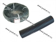 Трубка изоляционная гофра внутренний ф17/16,5мм AVKOPRO [упаковка 50 м]|Код 58279