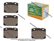 Колодки тормозные 2101-07 передние BESTPARTS BP001300|Код 58315