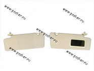 Козырьки солнцезащитные 2170 Priora жесткие с зеркалом Мобил|Код 58320