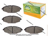 Колодки тормозные Daewoo Nexia c 2000г Matiz Lanos Chevrolet Spark передние BESTPARTS BP001320|Код 58334