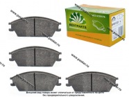 Колодки тормозные Hyundai Accent ТАГАЗ Getz Elantra 1.5 Pony 1.5 88-99г передние BESTPARTS BP001322|Код 58347