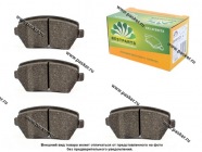 Колодки тормозные Renault Duster 1.6 LADA Largus Vesta передние BESTPARTS BP001325|Код 58427