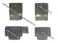 Коврики Hyundai Solaris с 2010г по 2017г резиновые AgateK|Код 58484