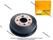 Барабан задний тормозной 1118 Калина 2108-2112 2170 Priora SLON чугунный|Код 58793