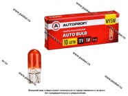 Лампа 12V5W W2.1х9.5d AUTOPROFI AP-WY5W оранжевая|Код 58850