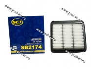 Фильтр воздушный Kia Ceed Hyundai I30 SCT SB2174|Код 58998