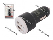 Разветвитель прикуривателя на 2 USB AUTOSTANDART 104272|Код 5903