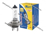 Лампа галоген 12V H7 100W PX26d KRAFT 700015|Код 59073