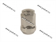 Гайка колесного болта М14x1,5x35 кл19конус закрытая хром л/д|Код 59317