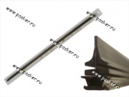 Резинка щеток стеклоочистителя ALCA профиль Бош 2х60см|Код 59460