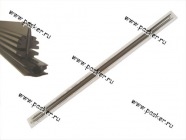 Резинка щеток стеклоочистителя ALCA профиль Елочка 2х70см|Код 59463