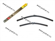 Щетки стеклоочистителя Kia Ceed Hyndai I30 Fiat Bravo VW Caddy BOSCH AEROTWIN 187|Код 59797