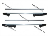 Багажник 1119 Калина Калина 2 рейлинги продольные на крышу + 2 поперечины серебро|Код 60631