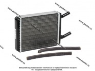 Радиатор печки Волга LUZAR до 2003 алюминиевый 16мм LRh 0310|Код 61146