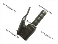 Наконечник насоса быстросъемный металл тип-Евро с клапаном|Код 61622