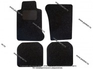 Коврики универсальные Комфорт вид A текстильные графит|Код 61742