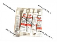 Герметик ABRO 32гр высокотемпературный силиконовый прозрачный [упаковка 5 шт.]|Код 6181