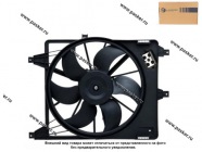 Мотор вентилятора Renault Logan 04- LUZAR с кожухом и резистором AC LFc 0969|Код 61814