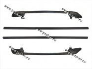 Багажник 1118 Калина 2190 Granta Datsun on-DO рейлинги продольные на крышу + 2 поперечины черные|Код 61998