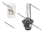 Лампа ксенон D2S 12V/24V 35W P32d-2 ClearLight 6000K|Код 62157